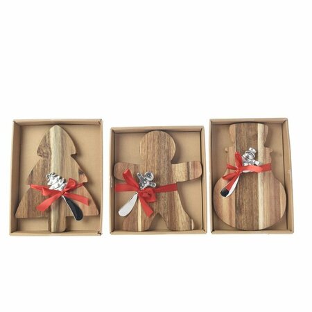 KAEMINGK INTERNATIONAL CHEESE BOARD ACACIA ASST 608648